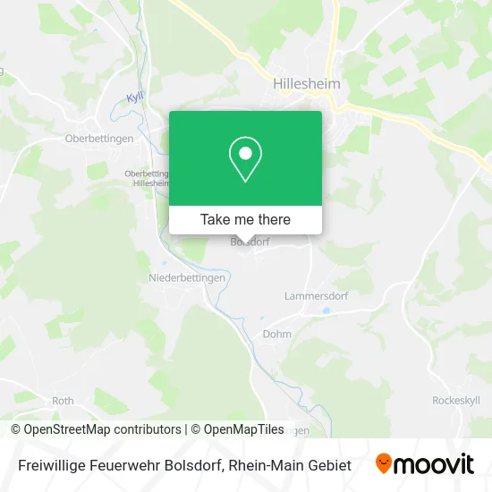 Карта Freiwillige Feuerwehr Bolsdorf