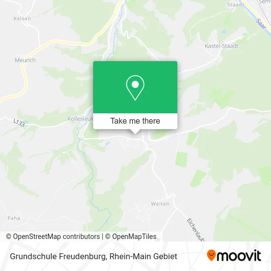 Карта Grundschule Freudenburg