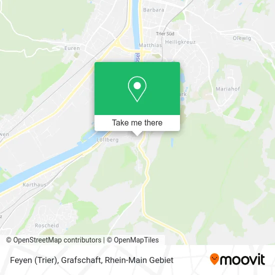 Карта Feyen (Trier), Grafschaft