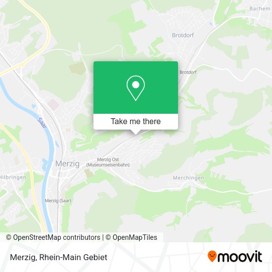 Карта Merzig