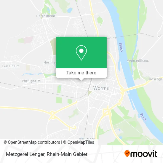 Карта Metzgerei Lenger