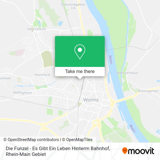 Карта Die Funzel - Es Gibt Ein Leben Hinterm Bahnhof