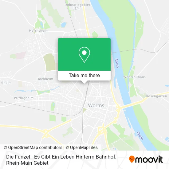 Карта Die Funzel - Es Gibt Ein Leben Hinterm Bahnhof