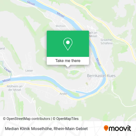 Карта Median Klinik Moselhöhe