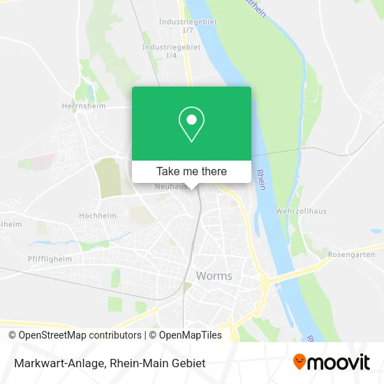 Карта Markwart-Anlage
