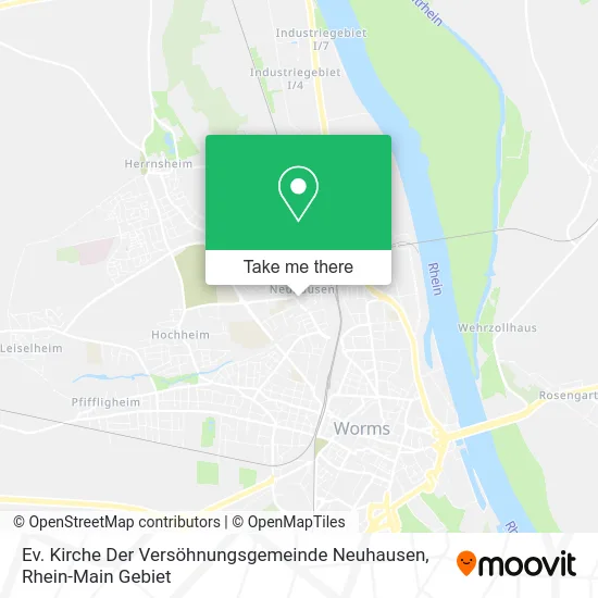 Карта Ev. Kirche Der Versöhnungsgemeinde Neuhausen