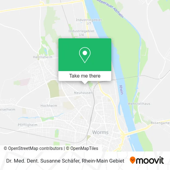 Карта Dr. Med. Dent. Susanne Schäfer