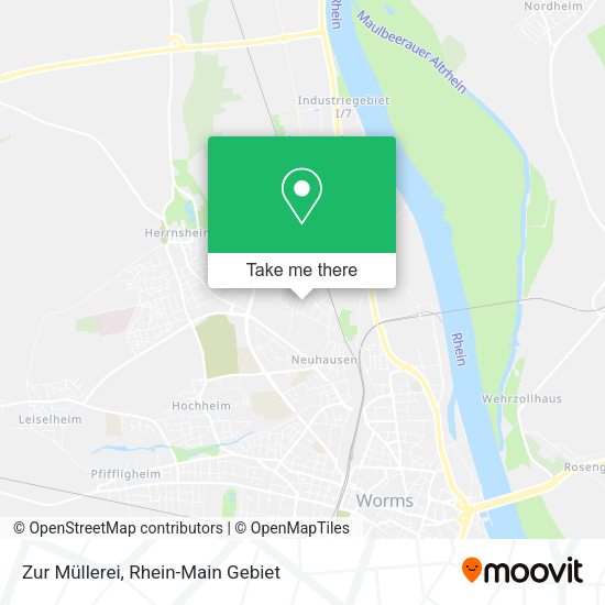 Карта Zur Müllerei