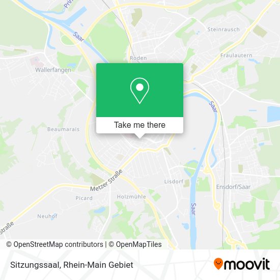 Карта Sitzungssaal