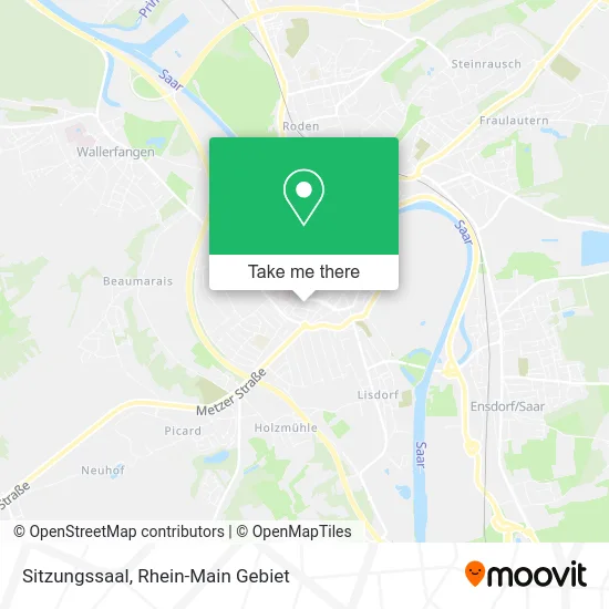 Карта Sitzungssaal