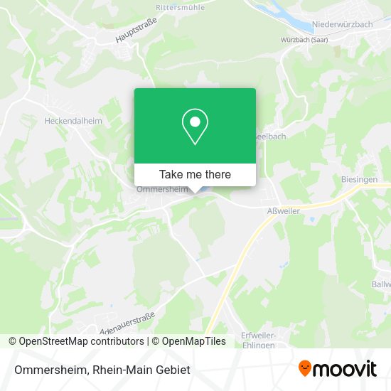 Карта Ommersheim