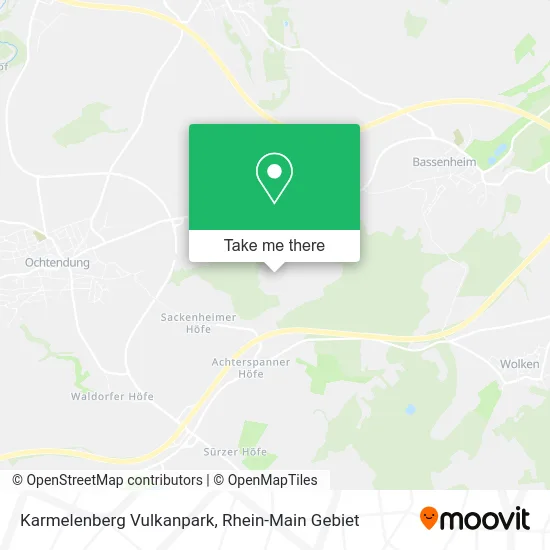 Карта Karmelenberg Vulkanpark