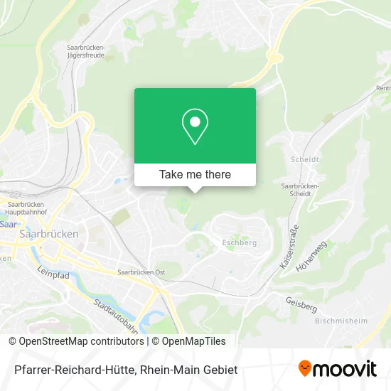 Pfarrer-Reichard-Hütte map