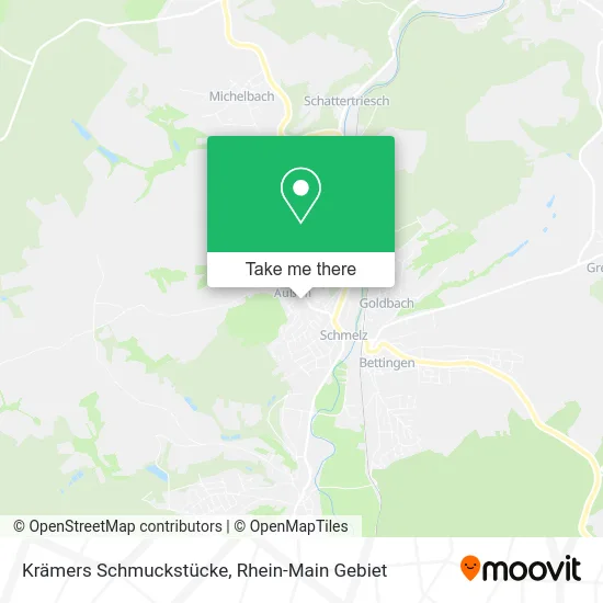 Карта Krämers Schmuckstücke