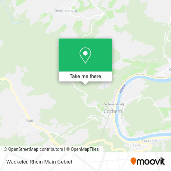 Карта Wackelei