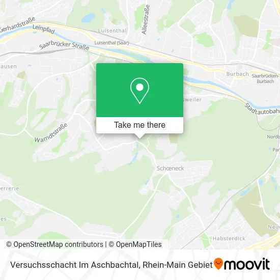 Карта Versuchsschacht Im Aschbachtal