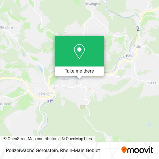 Карта Polizeiwache Gerolstein