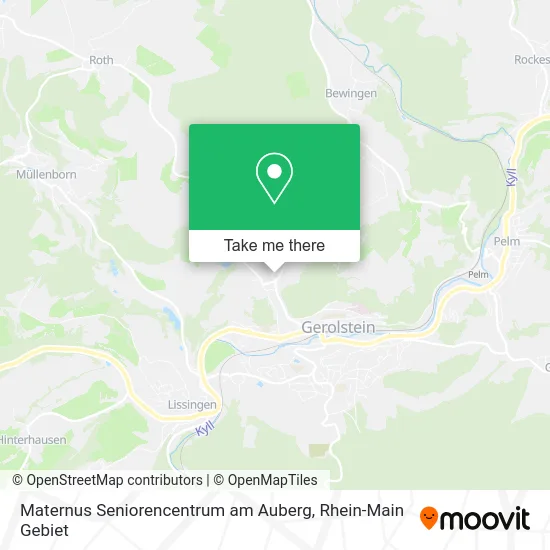 Карта Maternus Seniorencentrum am Auberg