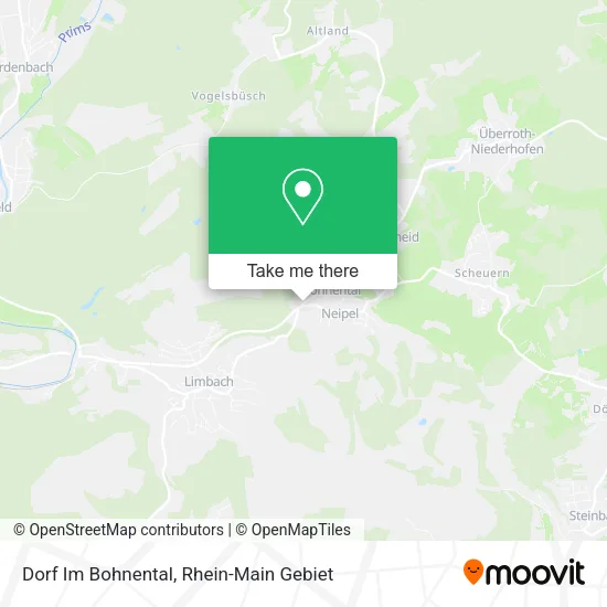 Карта Dorf Im Bohnental