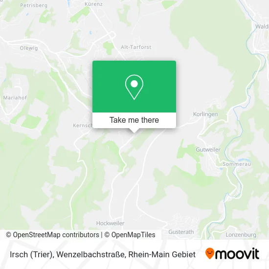 Карта Irsch (Trier), Wenzelbachstraße