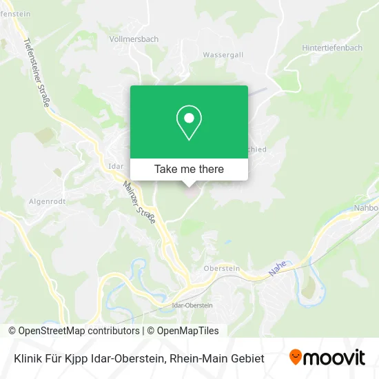 Карта Klinik Für Kjpp Idar-Oberstein