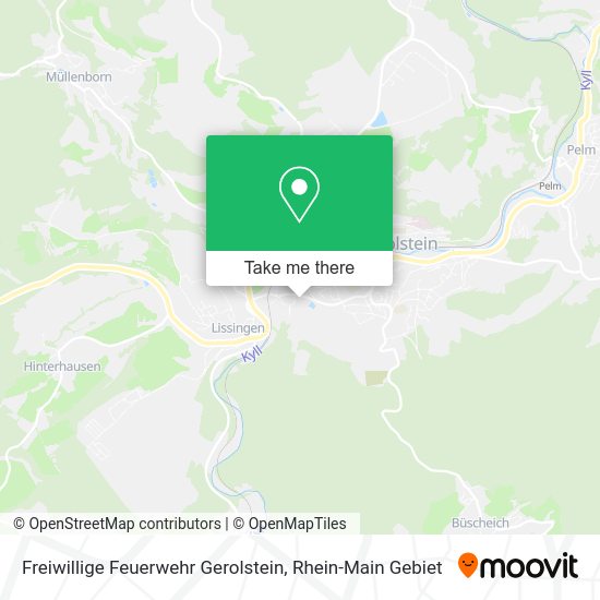 Карта Freiwillige Feuerwehr Gerolstein