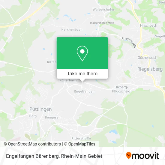 Карта Engelfangen Bärenberg