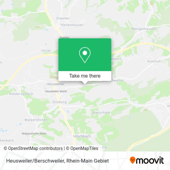 Карта Heusweiler/Berschweiler