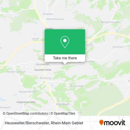 Карта Heusweiler/Berschweiler