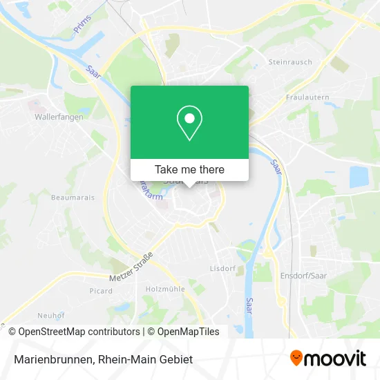 Карта Marienbrunnen