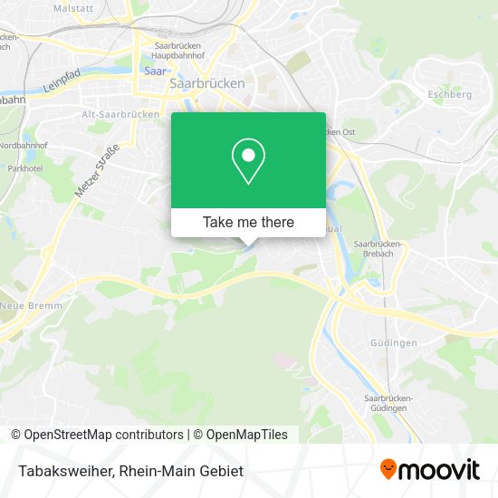 Карта Tabaksweiher