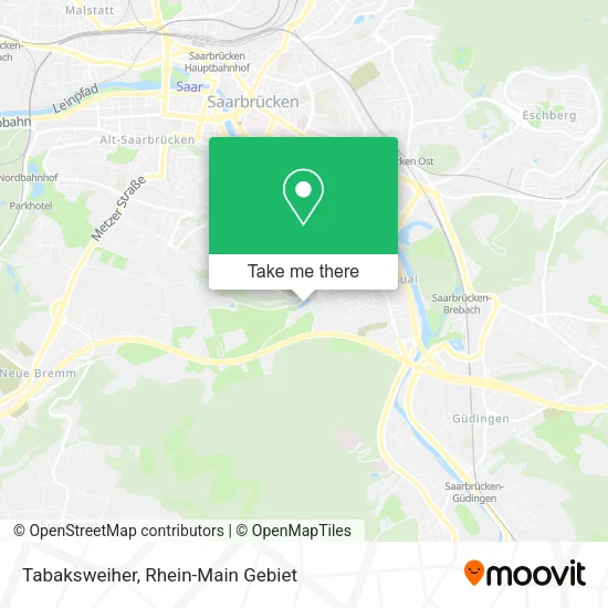 Карта Tabaksweiher
