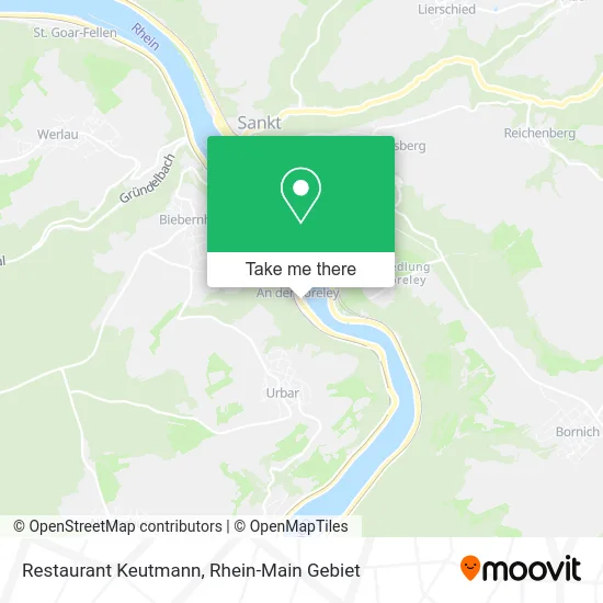 Карта Restaurant Keutmann