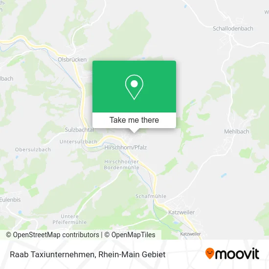 Карта Raab Taxiunternehmen