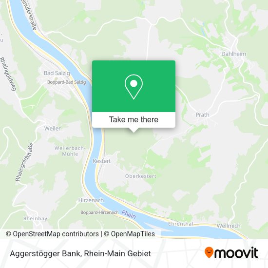 Карта Aggerstögger Bank
