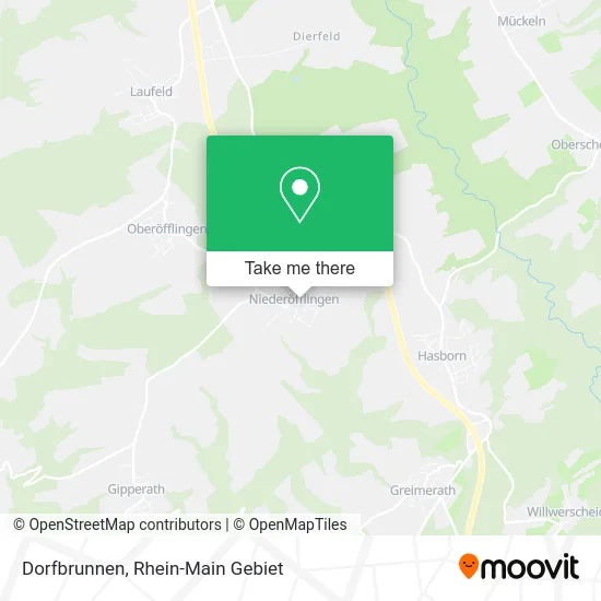 Карта Dorfbrunnen