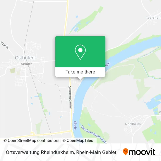 Карта Ortsverwaltung Rheindürkheim
