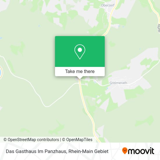 Карта Das Gasthaus Im Panzhaus