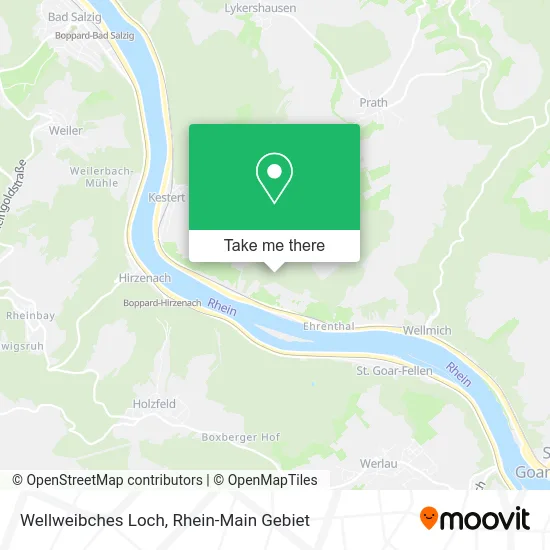 Карта Wellweibches Loch