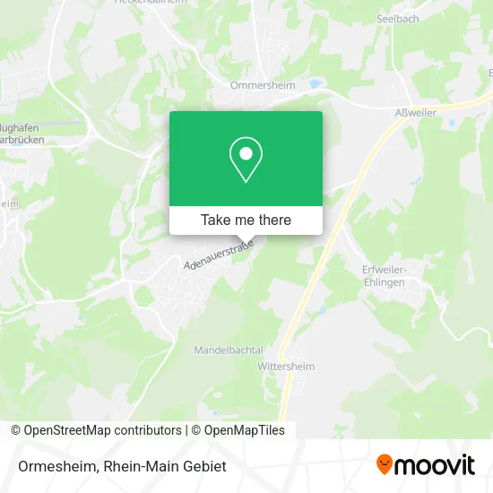 Карта Ormesheim