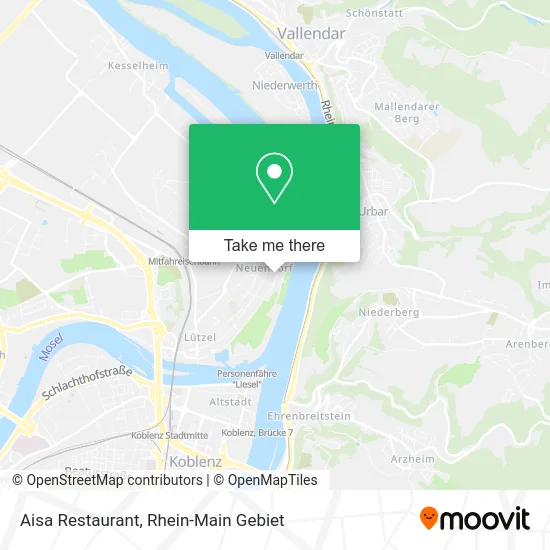 Карта Aisa Restaurant