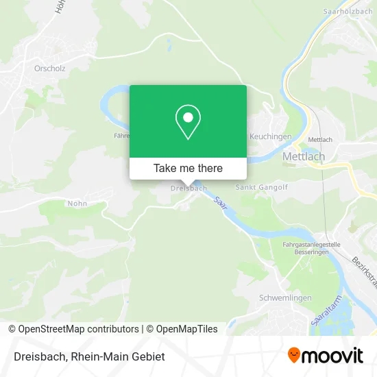 Карта Dreisbach