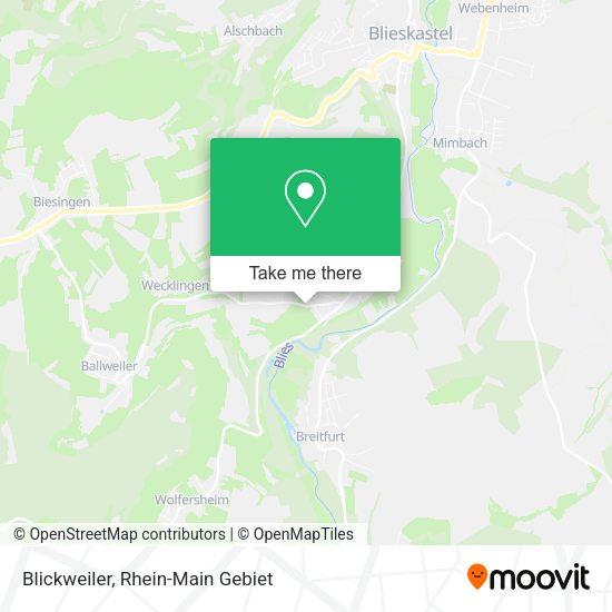 Карта Blickweiler