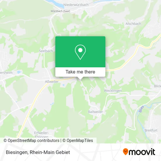 Карта Biesingen