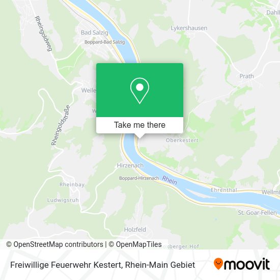 Карта Freiwillige Feuerwehr Kestert