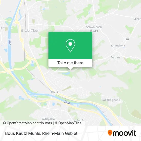 Карта Bous Kautz Mühle