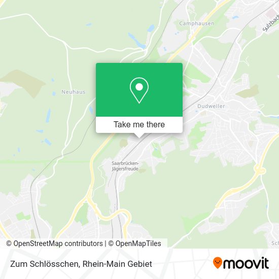 Карта Zum Schlösschen