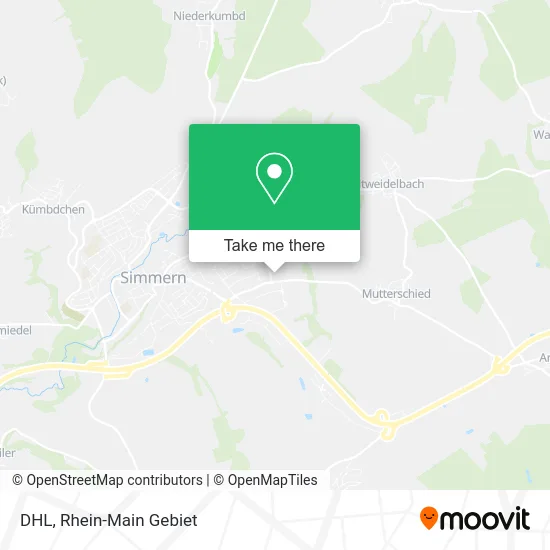 DHL map