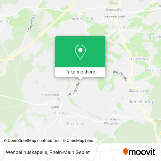 Карта Wendalinuskapelle