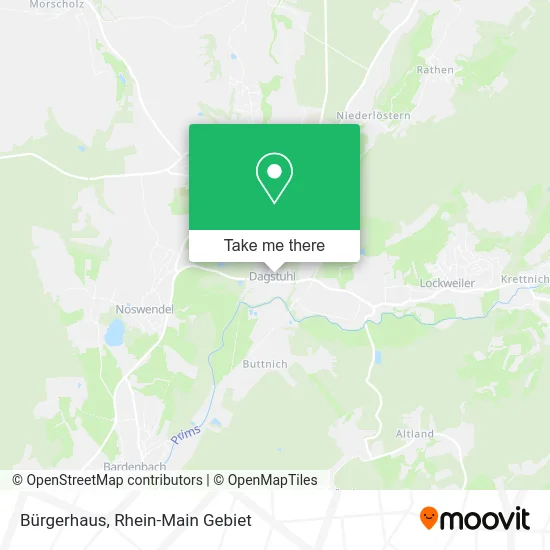 Карта Bürgerhaus